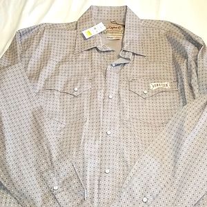 Rafter C pearl snap shirt 2x tall